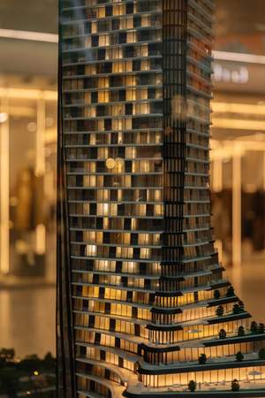 CityZen Zaha მაკეტი კუთხე 2