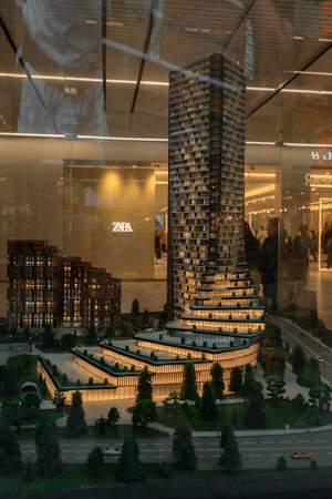 CityZen Zaha მაკეტი დეტალი