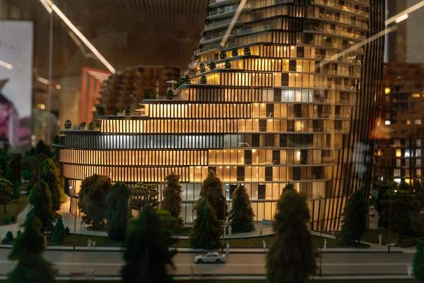 CityZen Zaha მაკეტი