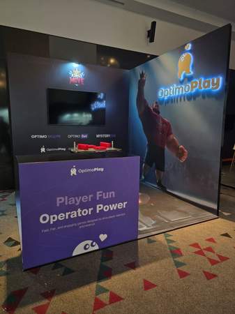 Optium Play Expo სტენდი